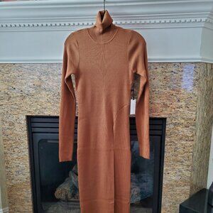ASTR The Label Sweater Dress with Slit